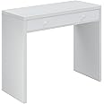 Convenience Concepts Northfield Desk with Drawer, White