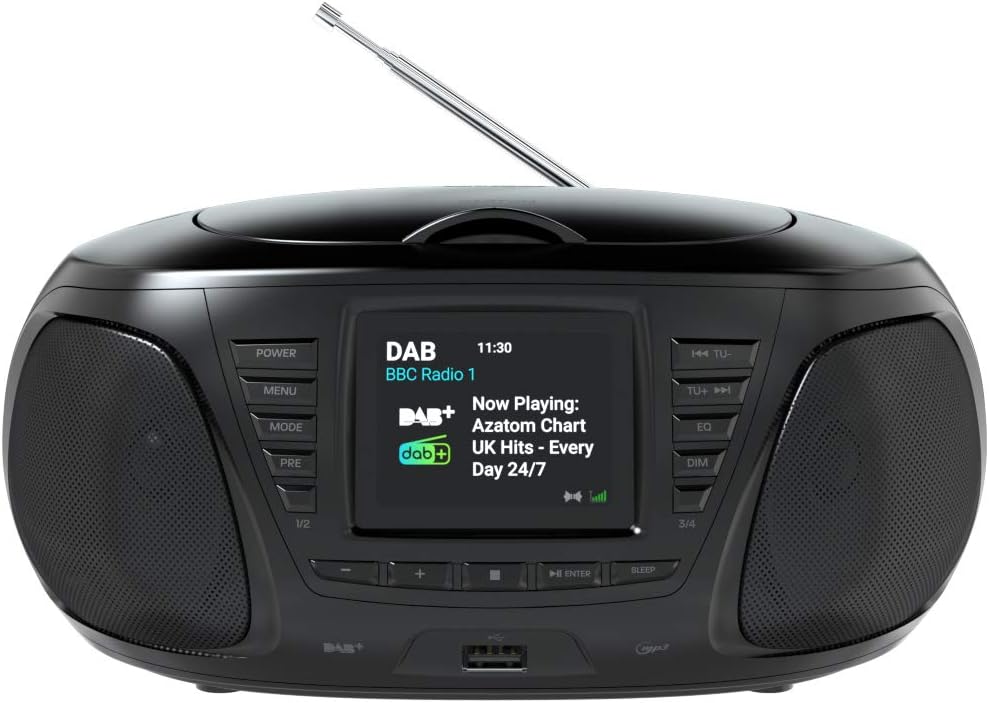 Azatom Zenith Z4 DAB/DAB+ CD player FM Radio Amazon.co.uk Electronics