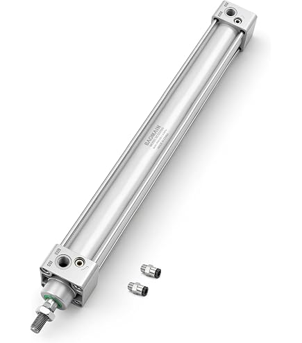 Heschen Pneumatikzylinder SC 50-125 – Doppelwirkend, 50 Mm Bohrung, 125 Mm Hub, PT1/4 Anschluss, Einzelrute