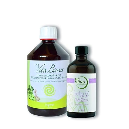 NEU! VITA BIOSA Ingwer Ginger 500 ml/GRATIS: Babyöl von BIOMOND DER TESTSIEGER 100 ml (9,95 € Einzelpreis)