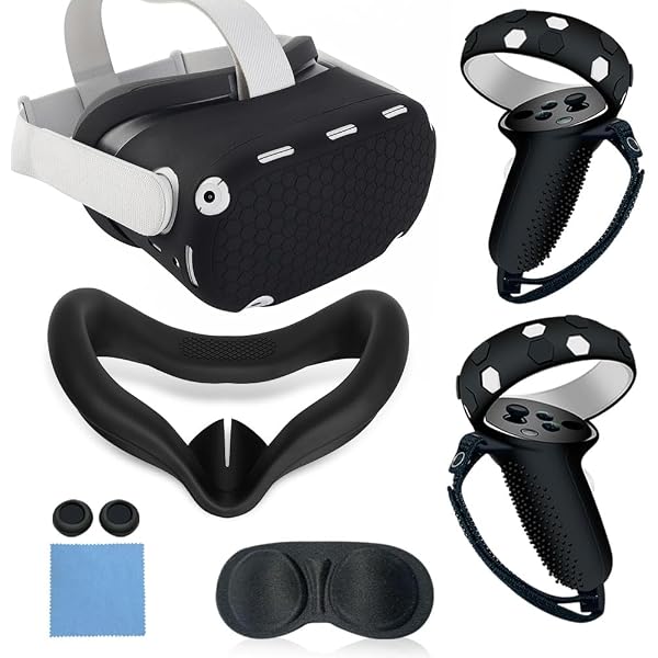 Amazon.com: JYMEGOVR for Oculus Quest 2 Silicone Cover, Protective