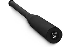 Yes4All Indian Clubs, Durable Steel Club for Training & Rotational Strength, Weighted Club for Grip, Forearm & Functional Exe