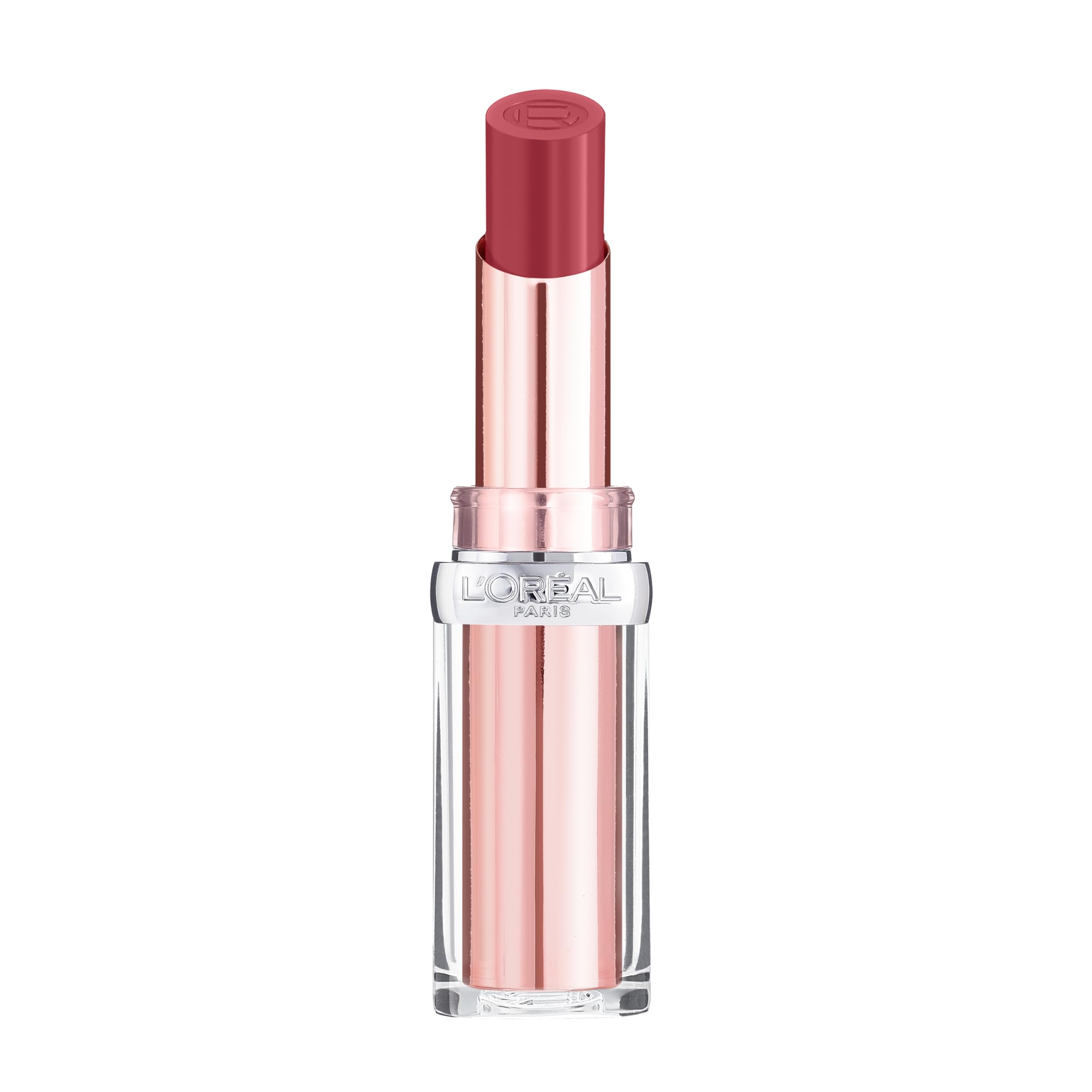 L'Oréal Paris Color Riche Glow Paradise, 2-in-1 Lipstick and Cocoa Butter, For Natural and Nourished Lips, Plumped and Shiny Finish, Creamy Texture, Shade: Fantasy Blouse