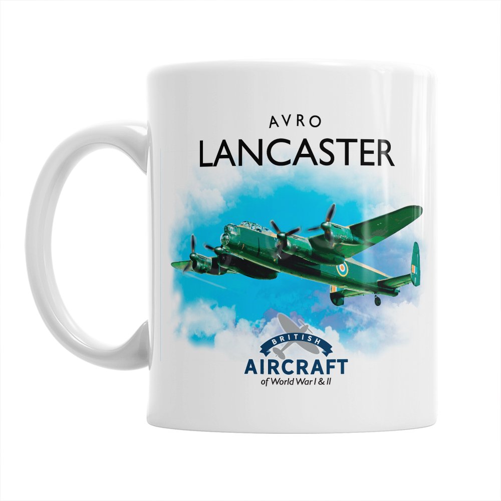 Avro Lancaster Bomber, Flying Legend, Avro Mug, WWII Aircraft Gift for Men and Women