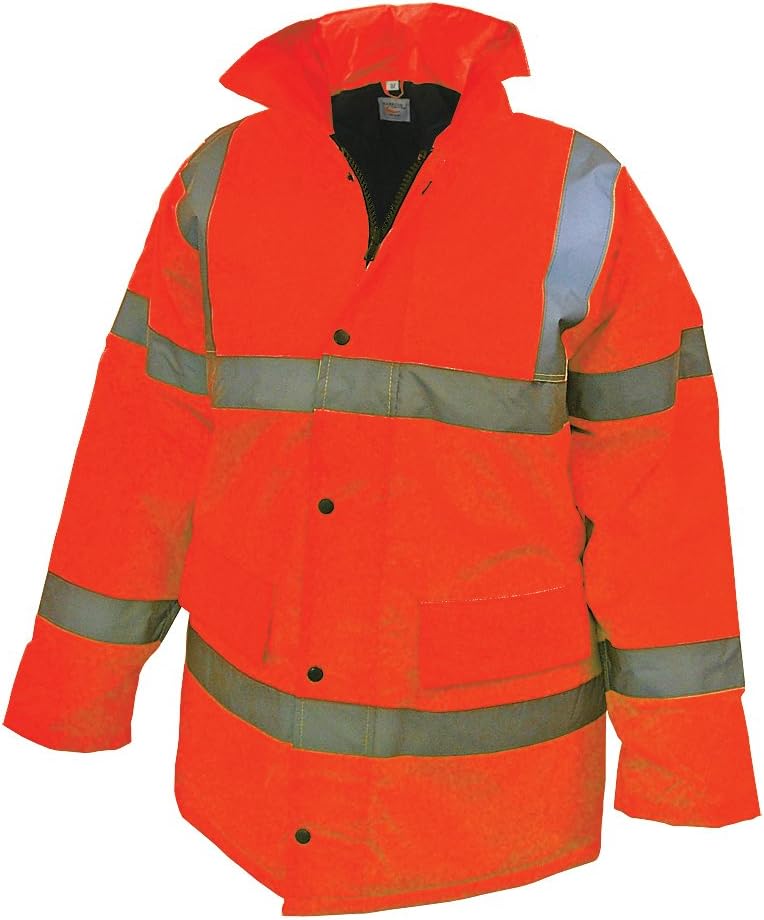 ScanHi-Vis Motorway Jacket Orange, Railway Standard RIS-3279-TOM