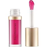 bareMinerals Nourishing Lip Oil, Ultra-Hydrating, Non-Sticky & High-Shine, Clean & Vegan Formula with 9 Botanical Oils & Hyaluronic Acid for Soft, Smooth Lips
