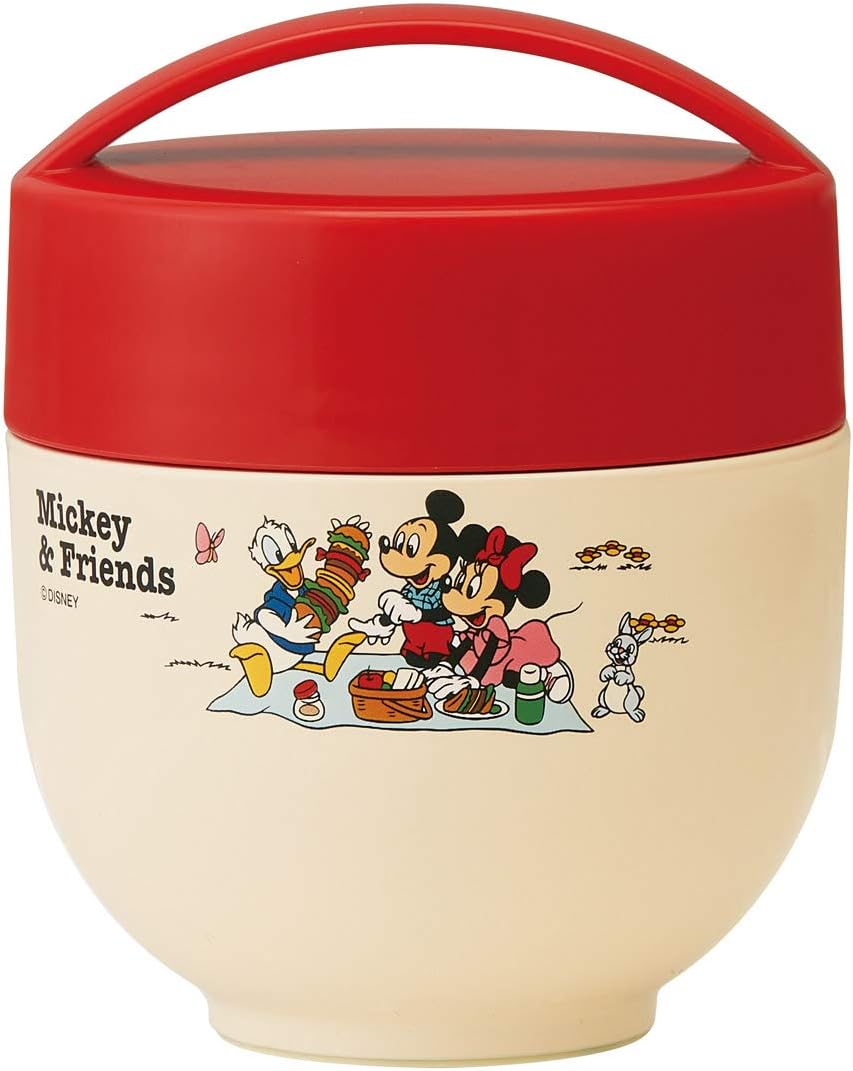 Amazon Co Jp スケーター 保温弁当箱 丼型 ランチジャー 540ml ミッキー フレンズ ピクニック ディズニー Ldnc6 ホーム キッチン