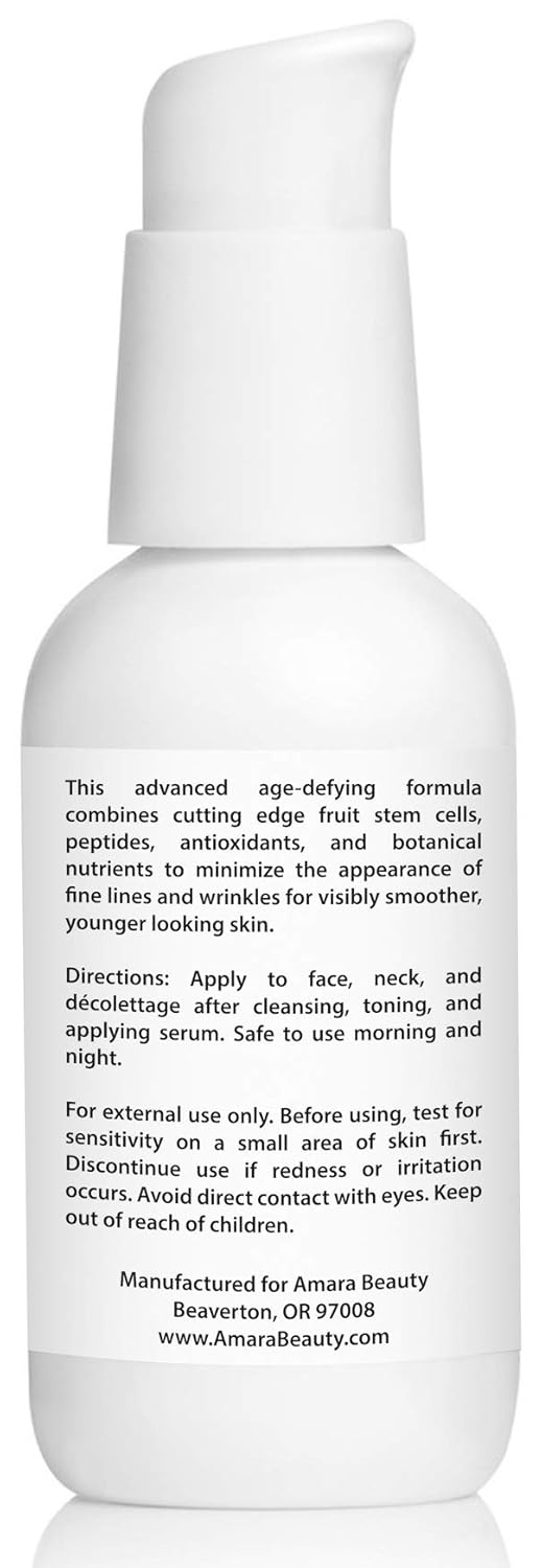 Anti Aging Face Cream Moisturizer with Resveratrol & Peptides, 2 fl. oz.: Beauty