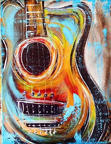 Amazon.com: DIY 5D Guitar Diamond Painting Set Adult Full Diamond