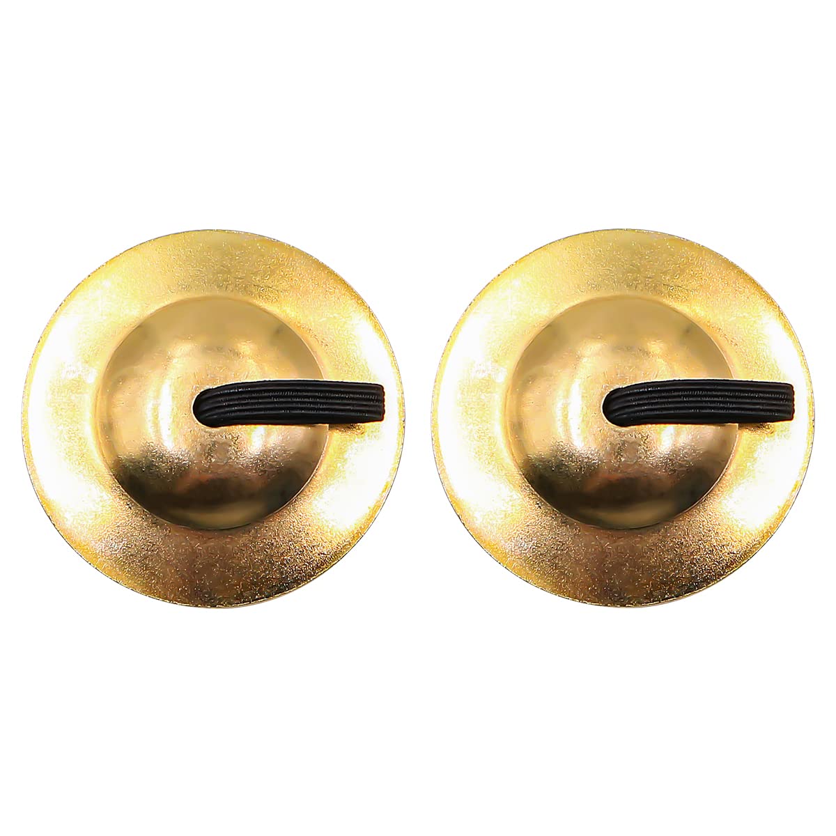 Alnicov 3 Pair of Finger Cymbals Finger Zills for Belly Dance Finger Musical Instrument for Dancer Party Golden