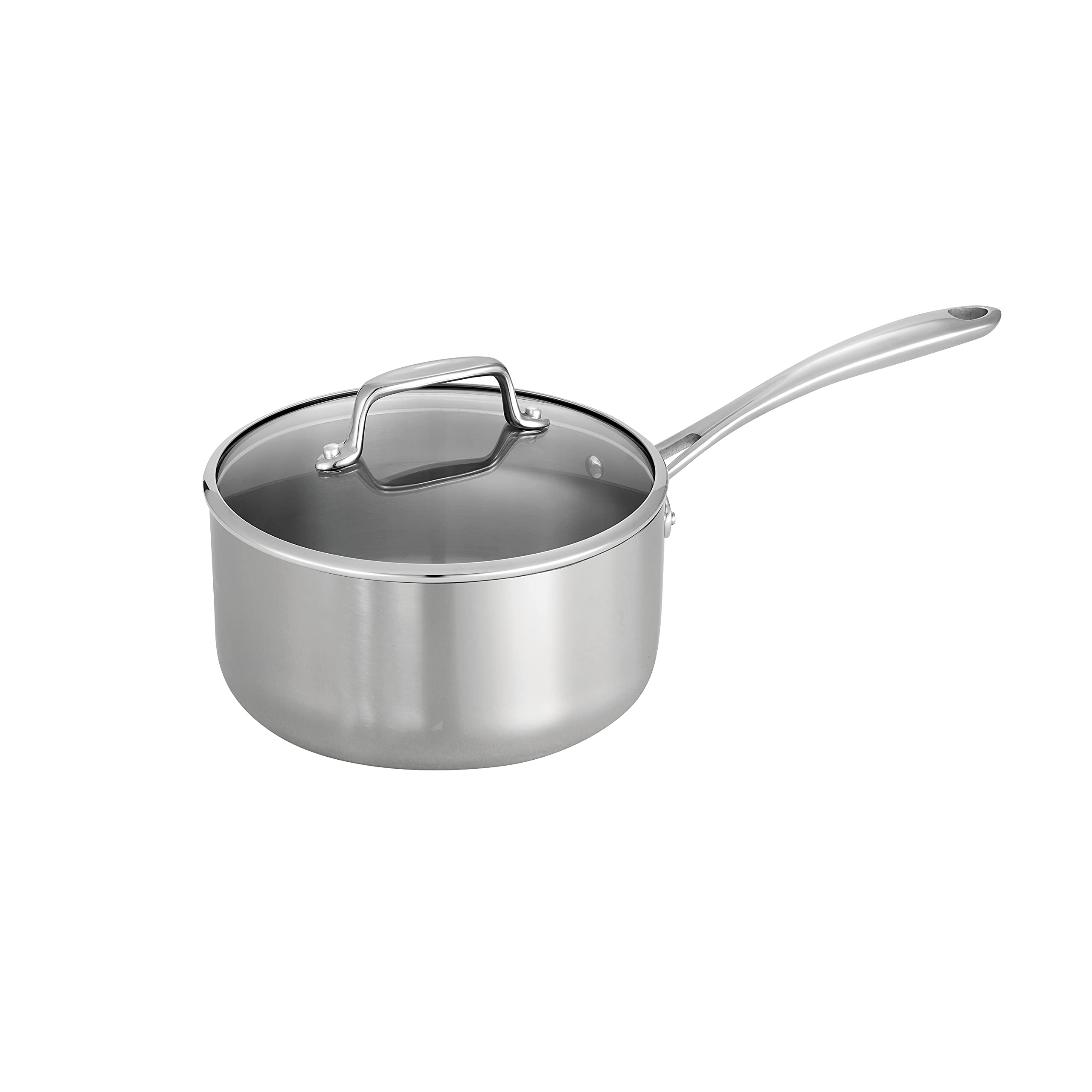 Tramontina Covered Sauce Pan Tri-Ply Clad