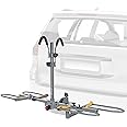 Capstone Hitch Mount Two Bike Carrier - Connects Seamlessly to 2-Inch Receiver - Steel Hitch Bike Rack for Car with Anti Wobble Mechanism