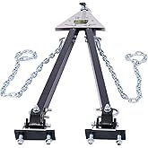 Universal RV &amp; Car Tow Bar - Heavy-Duty, Adjustable, 5000 lbs Capacity, 2-Inch Coupler, Rust-Resistant, for Flat/Dinghy Towing