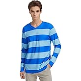 Adult Detective Green Striped Long Shirt Men's Blues Clues Steve Shirt for Halloween Cosplay