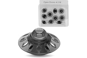 TIMPONCHIC Phonak Open Domes 4.0 – (1 Pack / 10-Domes) – Compatible with Marvel, Paradise & Lumity RIC Hearing Aids (Medium)