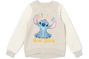 Disney Lilo & Stitch Encanto Minnie Mouse Stitch Isabela Mirabel Girls Fleece Fur Sweatshirt Toddler to Big Kid
