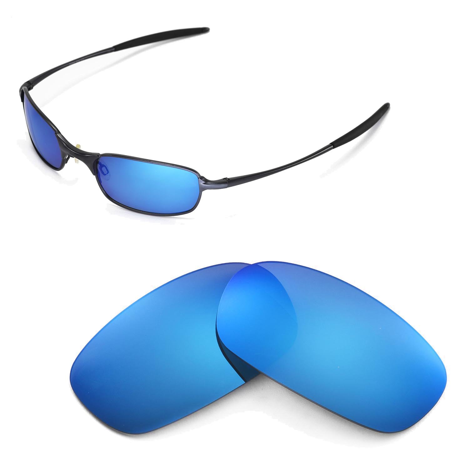 WallevaReplacement Lenses for Oakley Square Wire 2.0 Sunglasses - 9 Options Available