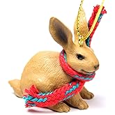 Conversation Concepts Rabbit Tiny Miniature One Christmas Ornament Brown - Delightful!