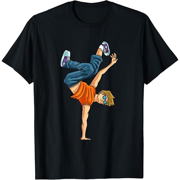 Amazon.com: B-Boy Bboying Hip Hop Music Breakdance T-Shirt