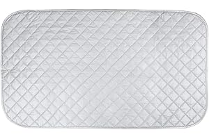 Nivofu Ironing Mat,Blanket Ironing Pad,33.5x18.9 inch Ironing Blanket Portable Ironing Mat,Double-Side Using Ironing Isolate 
