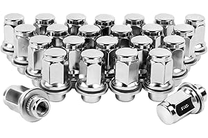 SKCOAUTO M12x1.5 Lug Nuts OEM Factory Wheel Lug Nuts for Tacoma 4 Runner FJ Cruiser Matrix GX460/ GX470/ SR5 Pre-Runner TRD Off-Road Limited Set of 24 Mag
