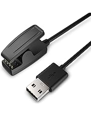 TUSITA Ladegerät für Garmin Forerunner 35 230 235 630 645 Music 735XT, Approach G10 S20, Vivomove HR - USB Ladekabel Kabel 100cm - GPS Uhren Zubehör