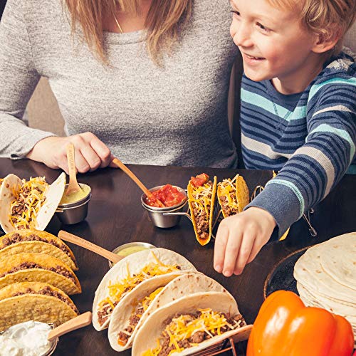 image for Better Taco Bout It Taco Shell Stand Up Holders - 4 Pack Premium Stain