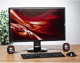 Hama Sonic Mobil 2 PC Speakers USB 3.0 3W 3.5mm Stereo Black Red view 4