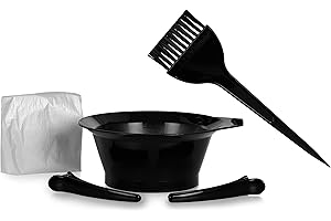 Conair Pro DIY Home Hair Colouring 8-Piece Kit with Hair Dye Brush, Bowl, Gloves, Shower Cap, Ear Covers and Sectioning Clips