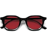 VANLINKER Retro Round Sunglasses for Men Women Vintage Circle Shades VL9829 46mm