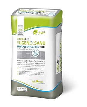 STONES ECO Fugensand 1-10 mm 15 kg/ Sack (basalt)