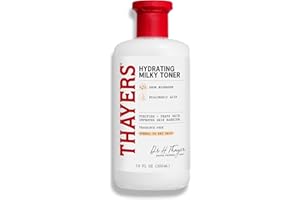 THAYERS Milky Face Toner Skin Care with Snow Mushroom and Hyaluronic Acid, Natural Gentle Facial Toner, for Dry and Sensitive Skin, 355mL