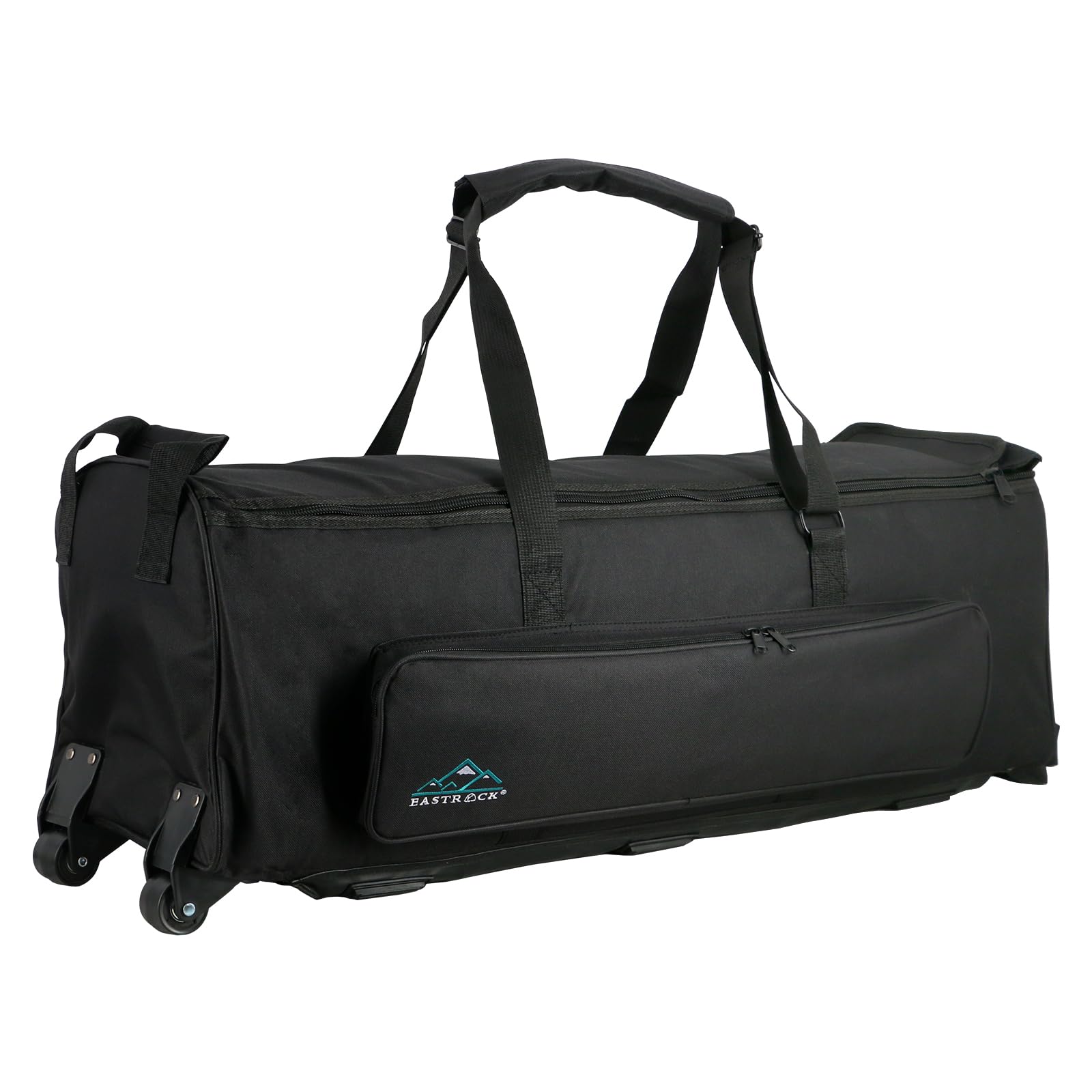 Photo 1 of EASTROCK Drum Hardware Bag with Wheels Drum Set Hardware Carry Bag Drum Stand Accessory Bag(Black)