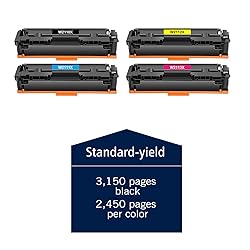 206X Toner Cartridges 4 Pack High Yield Set 206A