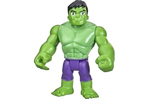 HASBRO Spidey and his Amazing Friends Marvel Hulk Hero Action Figure, 4-Inch, Super Hero Toys, Easter Basket Stuffers for Kids, Ages 3+