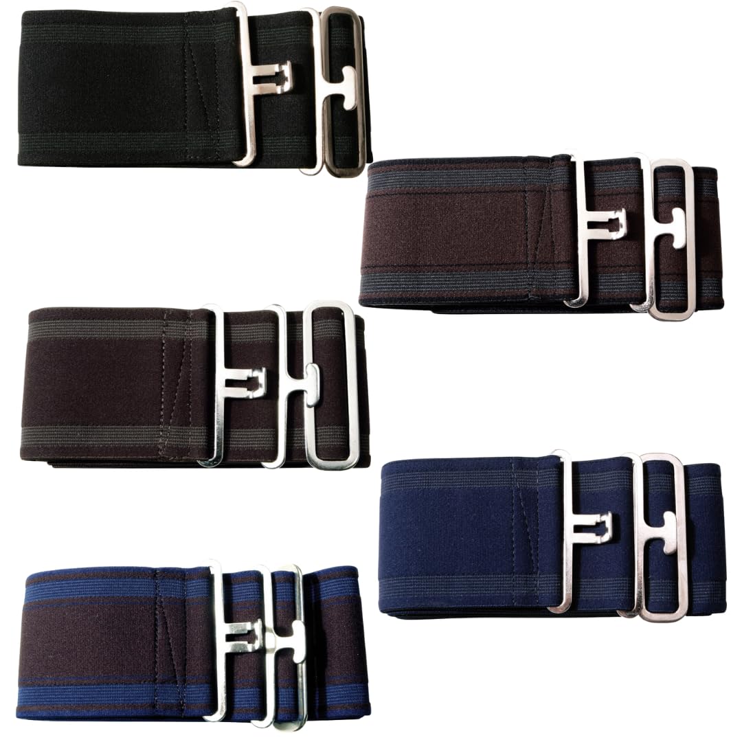 PFIFF Elastic blanket belt, brown, 005127-50-1