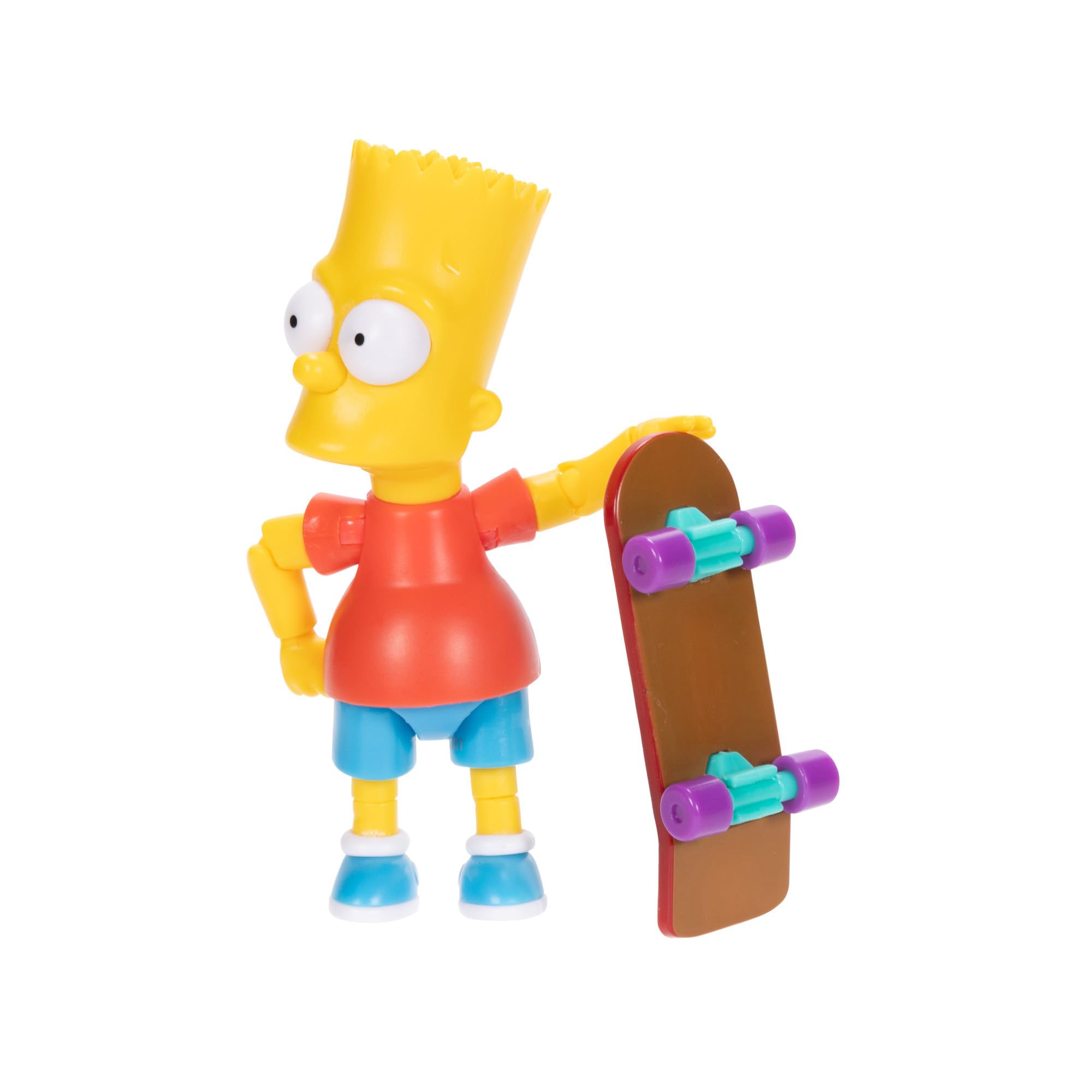 Disney The Simpsons Action Figures 4-Pack 5-Inch Collectible Figures from Jakks Pacific's Wave 1 - Homer, Bart, Groundskeeper Willie, and Otto