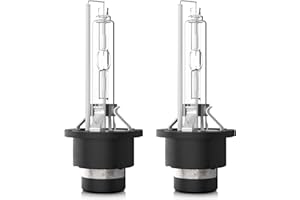 ENVFRVDE D2S HID Headlight Xenon Bulbs High Low Beam, 35W 6000K Cool White, 85122 66240 66040 66240CBI, Pack of 2