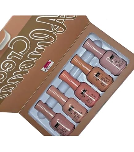 Amazon.com : Fantasy Nails Gel Base Translucent Collection, 6