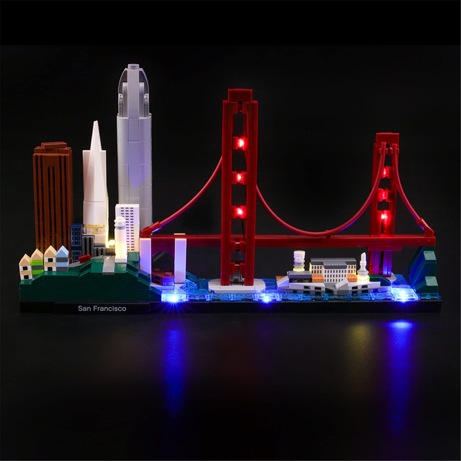 LIGHTAILING Light for Lego- 21043 San-Francisco - Led Lighting Kit Compatible with Lego Building Blocks Model - NOT Included The Model Set
