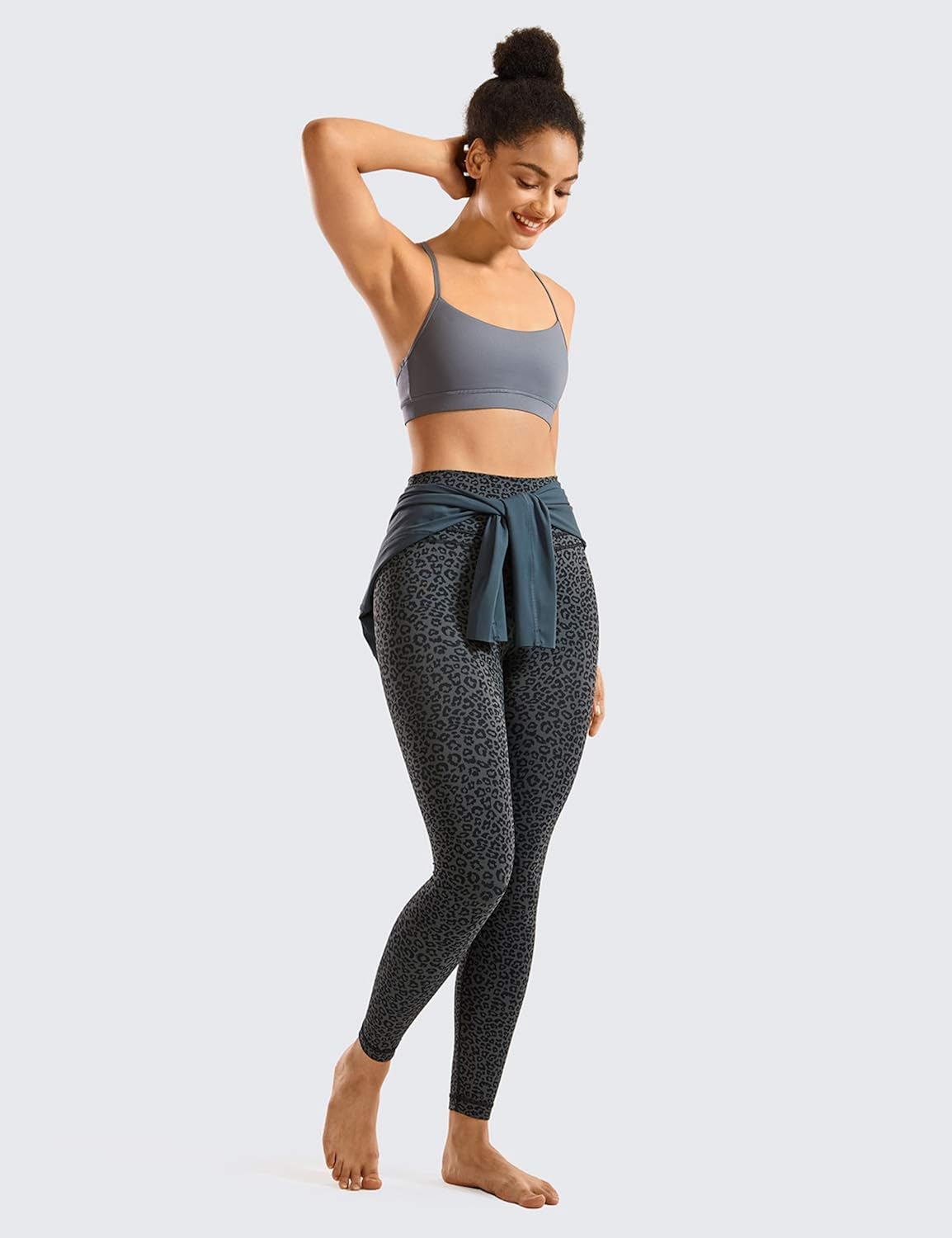 CRZ YOGA Women's Naked Feeling I High Waist Tight Yoga Pants Workout Leggings-25 Inches: Clothing