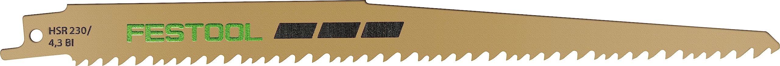 Festool Sabre Saw Blade HSR 230/4,3 BI/5 Wood Universal