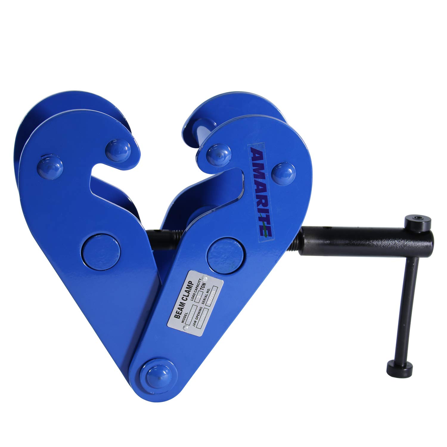 Amarite Vertical Beam Clamp 4400lbs (2 Ton) Working Load Limit: Home Improvement