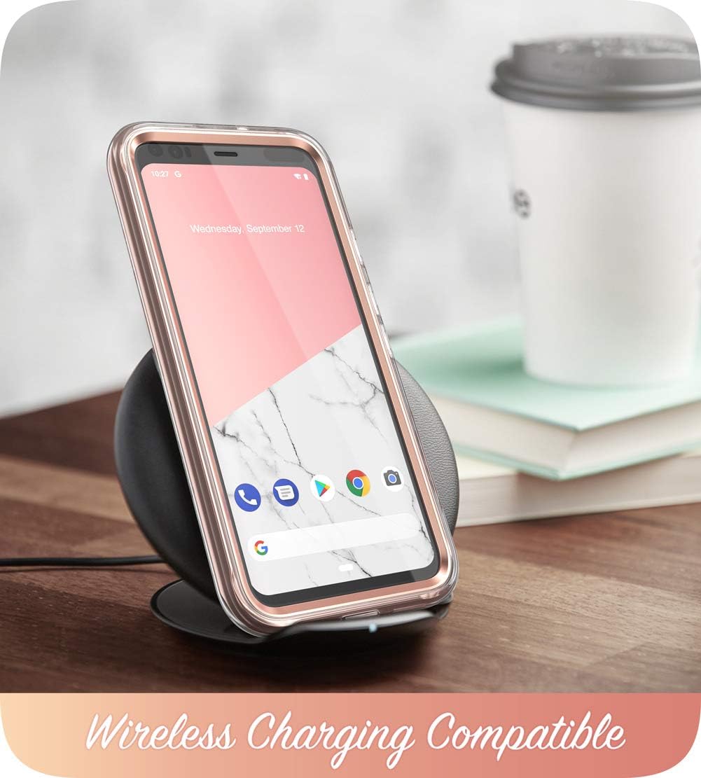 I-Blason Cover Google Pixel 4 XL 360 Gradi, Custodia Brillantini