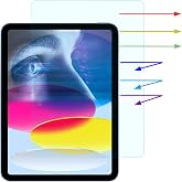 YINOVEEN 2Pack Anti Blue Light (HD Clear) Screen Protector for 2025 iPad 11th Gen, 2022 iPad 10th Gen 10.9 Inch (A2696/A2757/A2777) Tablet, Eye Protection, Anti Glare, Anti Fingerprint