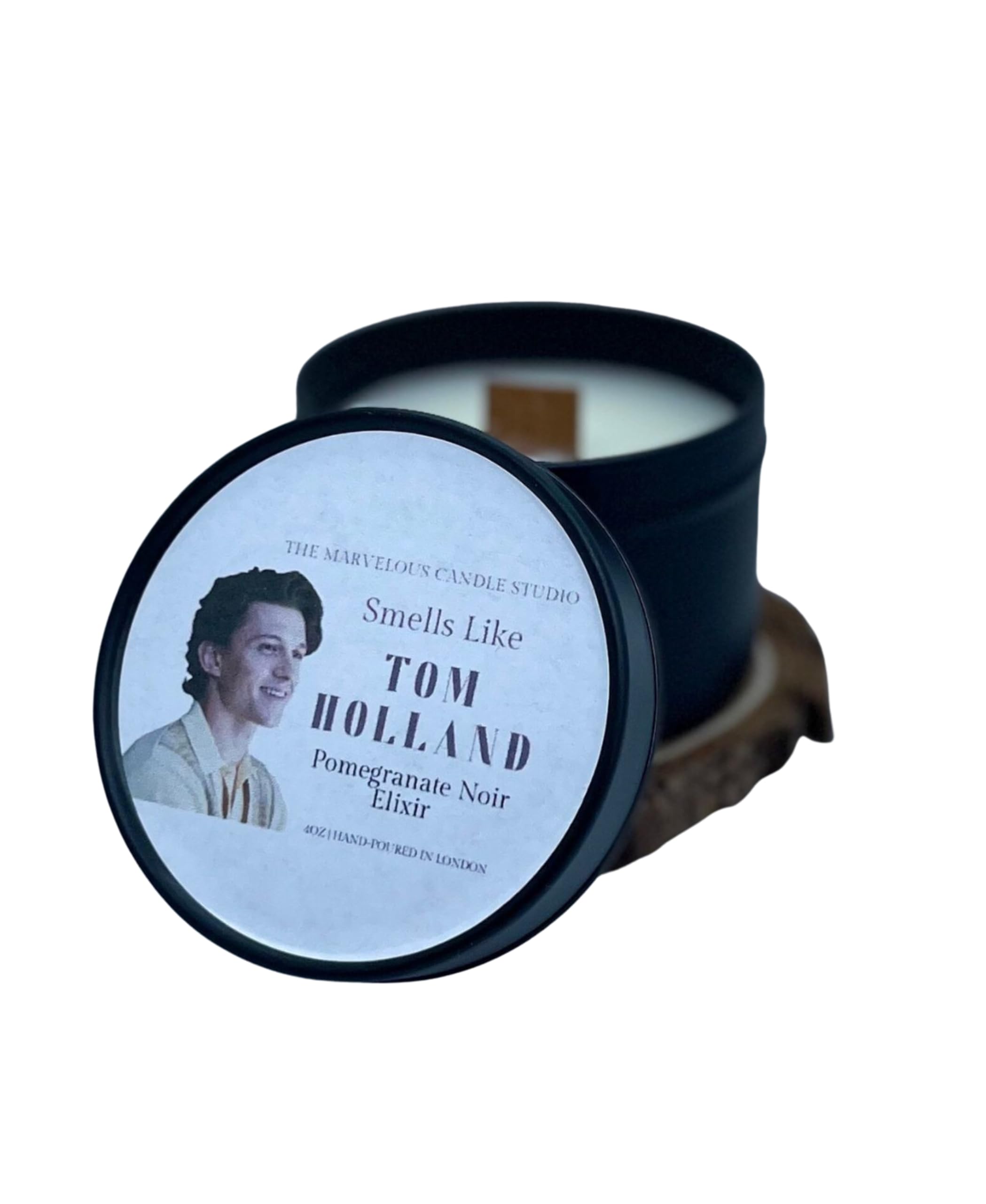 Smells Like Tom Holland | Pop Culture Gifts | Celebrity Candles | Vegan Candles| Funny Novelty Pop Culture Gift | Celebrity Candle | 4oz