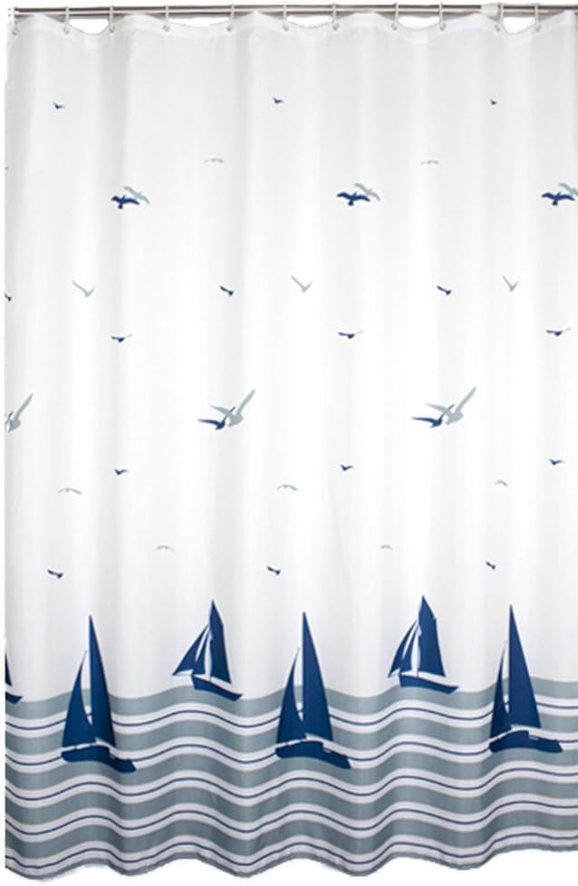 BenLok Seagull Boat Shower Curtain Multi Size