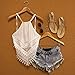 eshion Women Summer Halter Strap Off Shoulder Tank Top Camisole