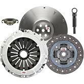 CMPRO OEM Clutch Kit &amp; Flywheel fits 00-09 Elantra Tiburon Spectra 5 2.0L | OEM Replacement fits Spectra5 Hyundai EX LX SX GS Convenience Premium GLS Limited GT | Daily Driving