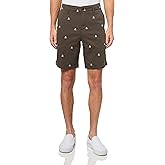 Lucky Brand Men's 9" Embroidered Stretch Twill Short